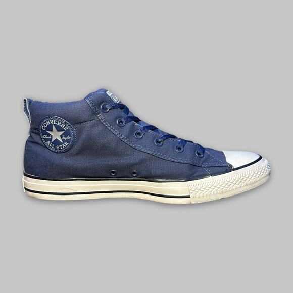 Converse Chuck Taylor All Star Navy Blue High Top Sneakers - Men’s Size 12 - Picture 2 of 7
